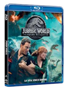 Jurassic World: Il regno distrutto arriva in Blu-ray Il Blu-ray di Jurassic World: Il regno distrutto