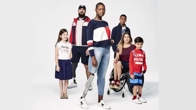 Tommy Hilfiger ha creato una linea d'abbigliamento solo per i disabili Foto promozionale per la linea Tommy Adaptive Collection (Mashable composit/Tommy Hilfiger)