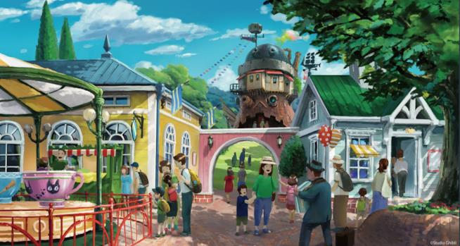 Rivelate nuove concept art per il parco a tema Ghibli in apertura nel 2022 Il primo Studio Ghibli Theme Park aprirà a Nagoya nel 2022