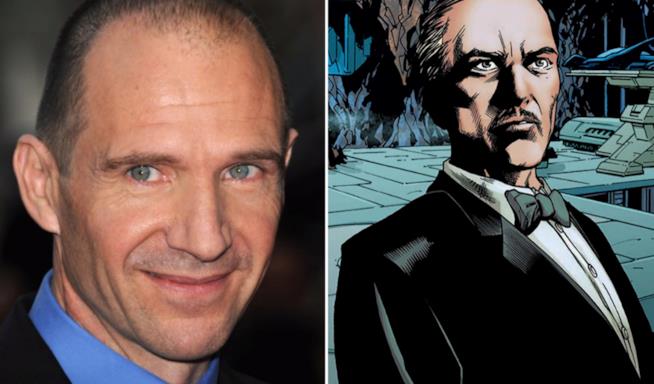 Ralph Fiennes sarà in Batman? Ralph Fiennes in primo piano con il maggiordomo Alfred