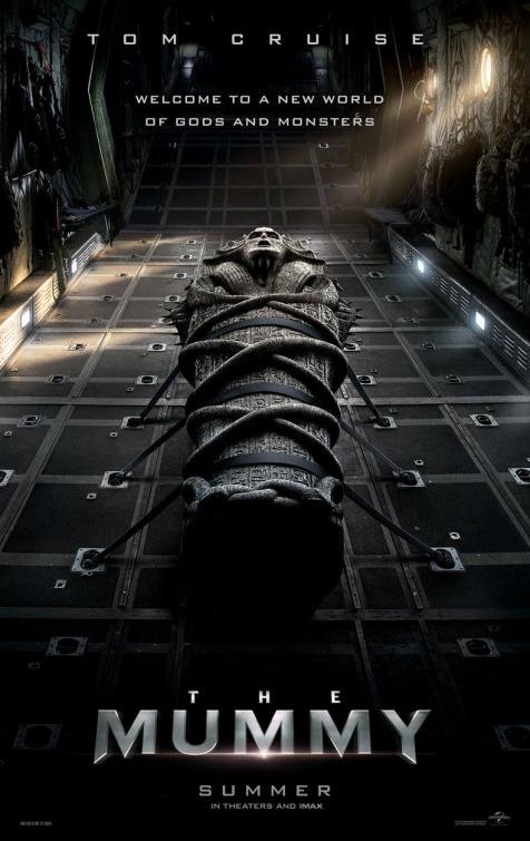 The Mummy: poster originale del film Poster del film The Mummy con Tom Cruise e Russell Crowe
