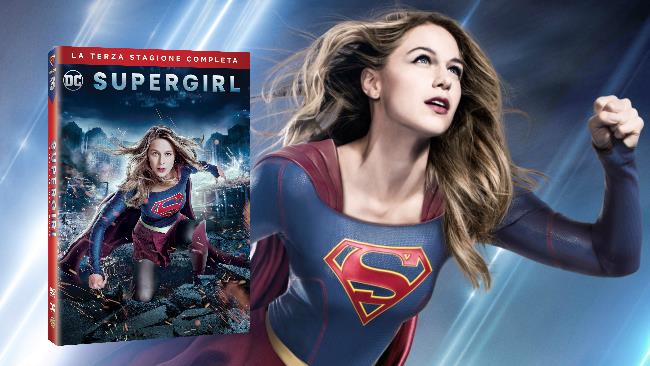 Home Video, la terza stagione di Supergirl in DVD dal 14 novembre La terza stagione di Supergirl in DVD
