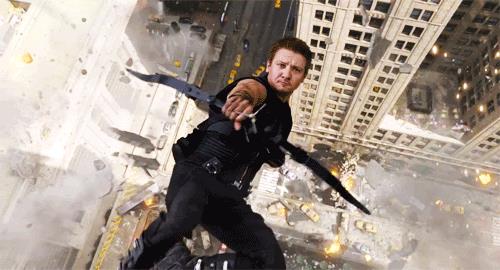Jeremy Renner è Occhio di Falco Jeremy Renner è Occhio di Falco nel primo Avengers
