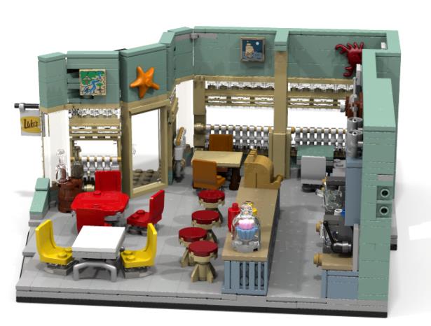 Il set LEGO L'idea del bar di Luke