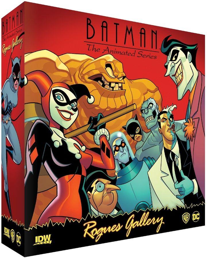 Batman The Animated Series: Rogues Gallery, il gioco da tavolo Il box del gioco da tavolo Batman The Animated Series: Rogues Gallery