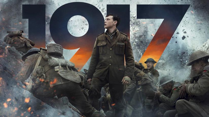 1917: la colonna sonora del film di Sam Mendes Dettaglio del titolo sul poster ufficiale di 1917