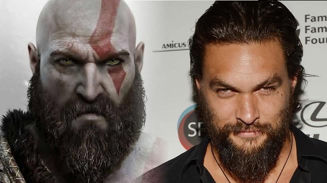 A Jason Momoa piacerebbe interpretare Kratos di God of War! Separati alla nascita? Kratos e Jason Momoa molto simili in foto