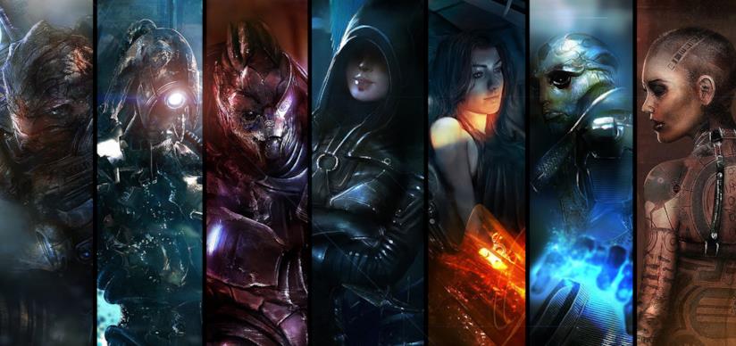 Mass Effect 4D, apre il parco a tema dedicato al franchise Alcuni dei protagonisti di Mass Effect n un artwork ufficiale
