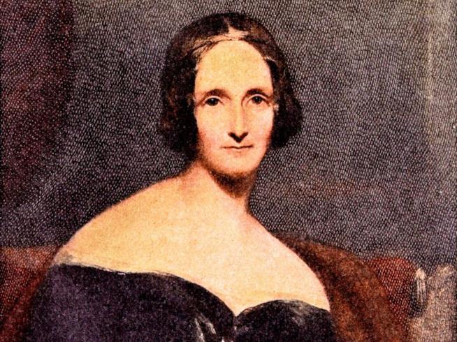 Un ritratto della scrittrice Mary Shelley La scrittrice Mary Shelley