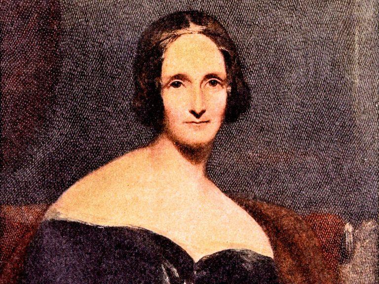 Un ritratto della scrittrice Mary Shelley La scrittrice Mary Shelley