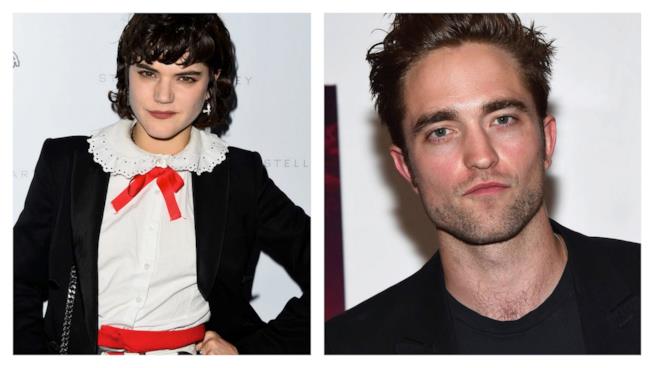 Soko usciva con Robert Pattinson Foto di Soko e Robert Pattinson
