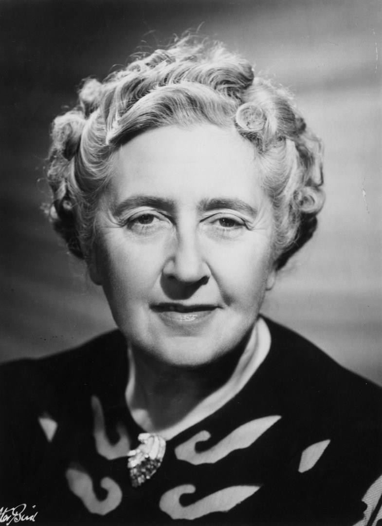 Agatha Christie Agatha Christie in primo piano
