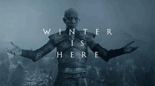 L'inverno è qui Gif del Re della Notte