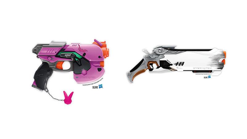 Le Nerf Gun ispirate alle armi di D.Va e Reaper Le Nerf Gun degli eroi di Overwatch
