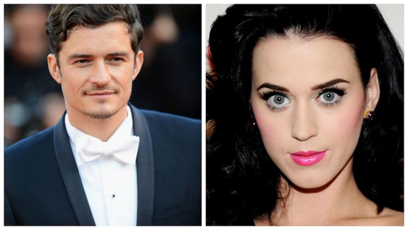 Orlando Bloom pizzicato in atteggiamenti hot con Katy Perry in Sardegna Primo piano di Orlando Bloom e Katy Perry