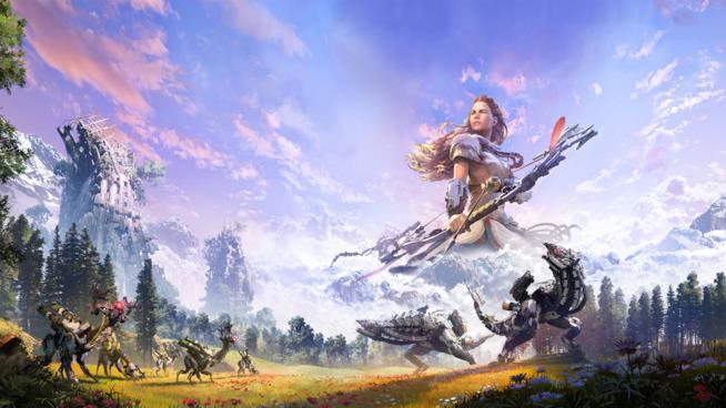 Horizon: Zero Dawn potrebbe avere presto un sequel: le indiscrezioni Un concept art promozionale di Horizon: Zero Dawn