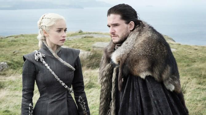 Danaerys e Jon Game of Thrones: Danaerys e Jon