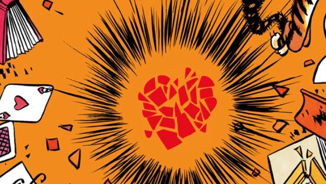 La copertina di Un amore esemplare La cover del fumetto di Daniel Pennac