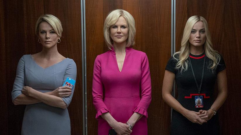 Quella volta che Nicole Kidman non ha riconosciuto Charlize Theron sul set di Bombshell Charlize Theron, Nicole Kidman e Margot Robbie in una scena di Bombshell