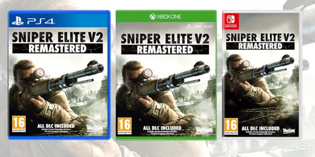 Sniper Elite V2 Remastered disponibile su PC, PS4, Xbox One e Nintendo Switch La boxart di Sniper Elite V2 Remastered