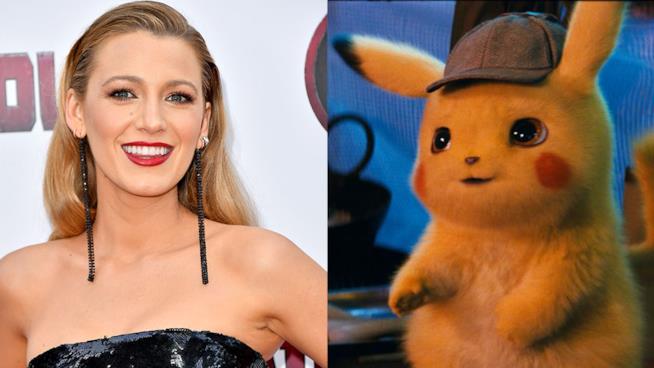 Detective Pikachu attira il commento malizioso di Blake Lively Blake Lively e Pikachu