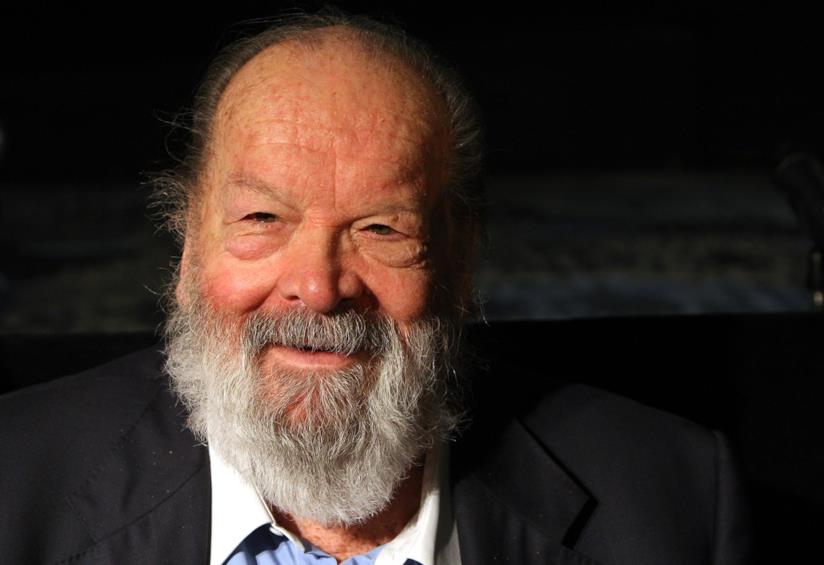 Bud Spencer: statua rimossa dal lungomare di Livorno Bud Spencer sorridente