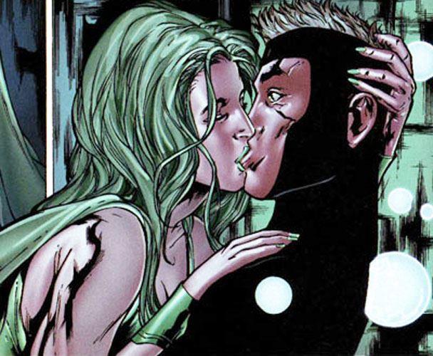 Polaris e Havok nel fumetto Polaris e il suo amante Havok