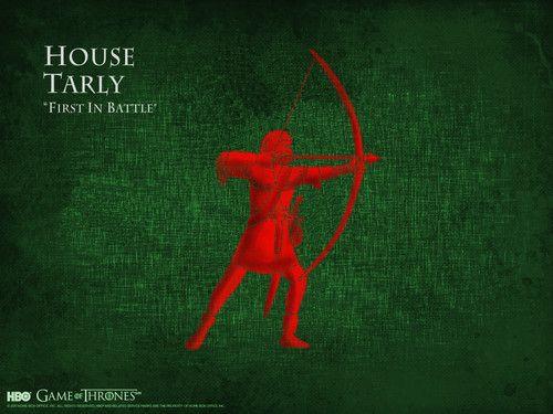 L'arciere rosso di Casa Tarly Il motto e lo stemma di Casa Tarly