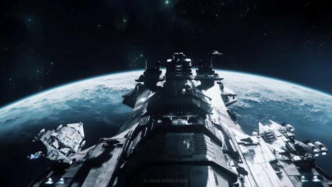 Il nuovo trailer di Star Citizen è ricco di attori e celebrità Una sequenza di Star Citizen