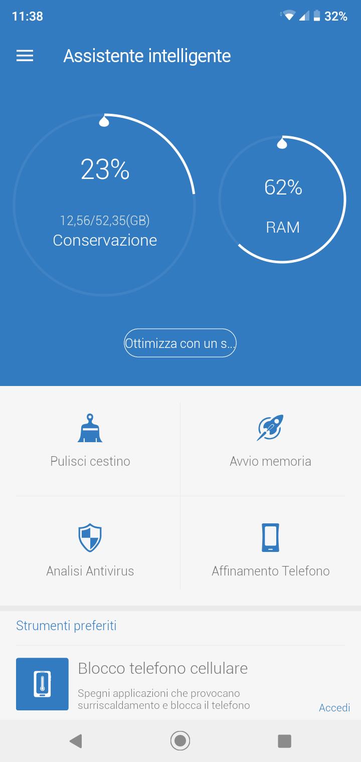 Assistente di Wiko Schermata dell'assistente di Wiko View3