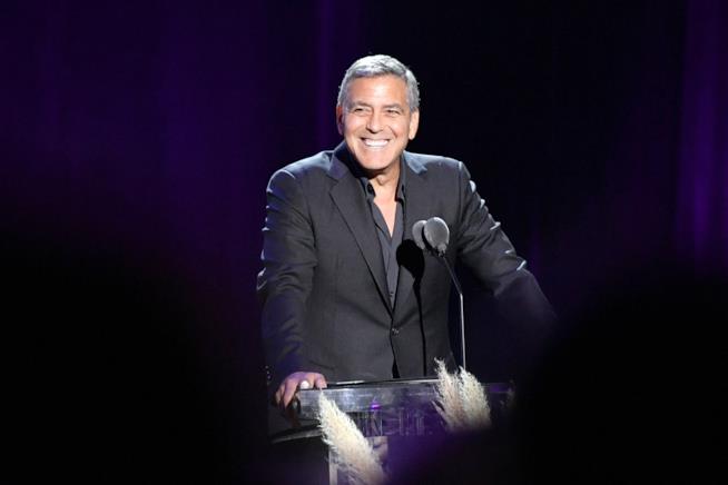 George Clooney parla dei due gemelli in arrivo per lui e Amal Primo piano di George Clooney