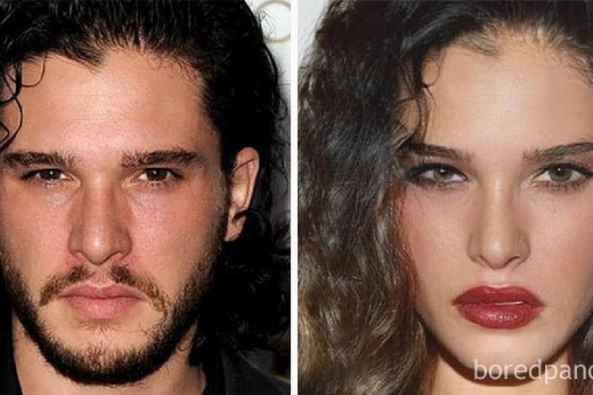 Kit Harington da donna sembra la modella e attrice Brooke Shields Da uomo a donna: la trasformazione di Kit Harington