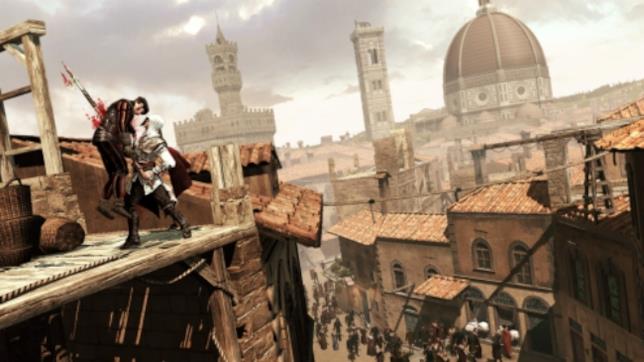 Ezio a Firenze Ezio Auditore con alle spalle la Firenze del Rinascimento
