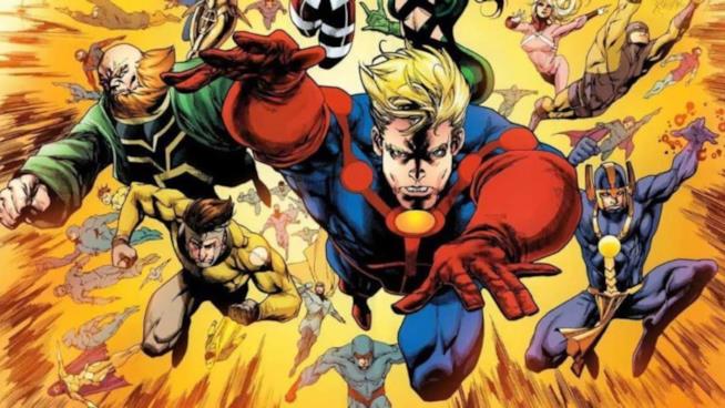 Kevin Feige, presidente dei Marvel Studios, fornisce maggiori dettagli su Gli Eterni Ikaris e gli altri Eterni in una illustrazione estratta dai Marvel Comics