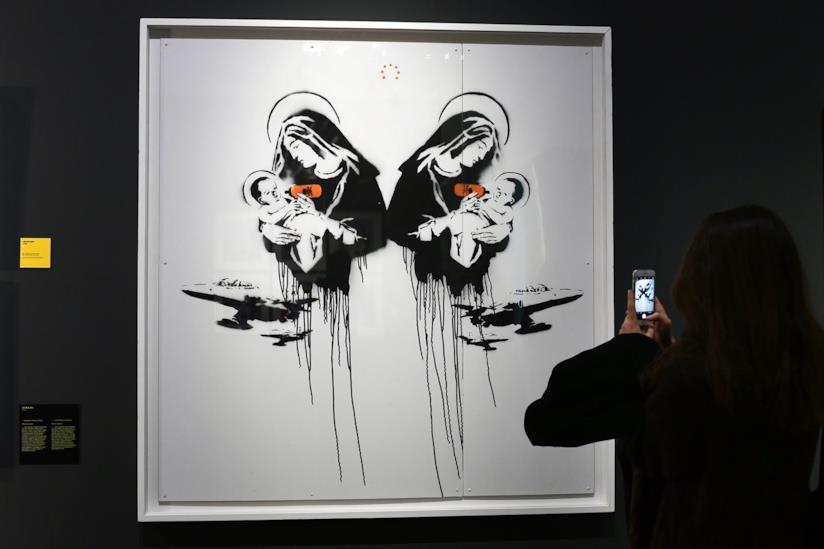 Banksy: è una fake news la scoperta delle opere in Sardegna Opera di Banksy