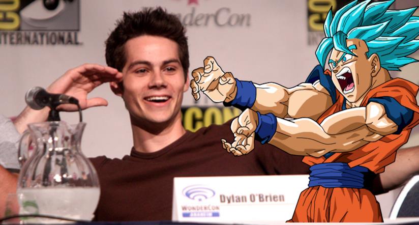 A Dylan O'Brien piace scherzare col fuoco e vorrebbe interpretare il leggendario Goku di Drago Ball Dylan O'Brien vorrebbe essere Goku in un film su Dragon Ball