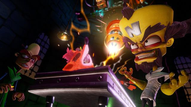 Crash Bandicoot N.Sane Trilogy, le boss fight del Dr. Cortex nel nuovo video Il Dr. Cortex tortura Crash in Crash Bandicoot N.Sane Trilogy