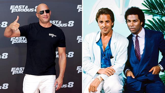 Vin Diesel è al lavoro sul reboot di Miami Vice Vin Diesel alla presentazione di Fast 8 e i protagonisti di Miami Vice