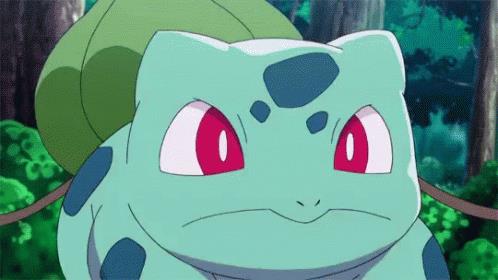 Bulbasaur è pura ''pucciosità'' in salsa Pokémon Una GIF di Bulbasaur