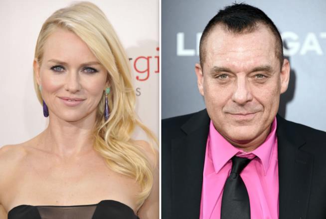 Naomi Watts e Tom Sizemore Naomi Watts e Tom Sizemore nel cast di Twin Peaks