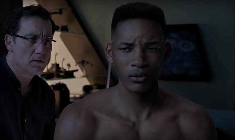 Gemini Man: Will Smith contro Will Smith Will Smith e Clive Owen in una scena del film