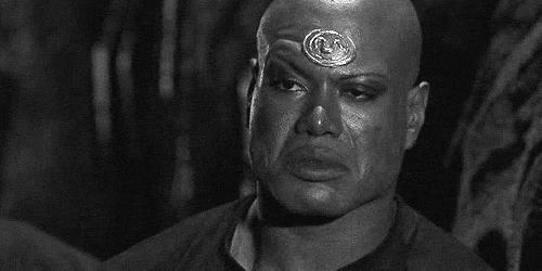 Teal'c di SG-1 Teal'c non è convinto