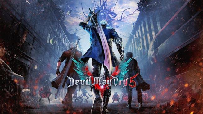 Devil May Cry 5 la recensione Devil May Cry 5 copertina titolo