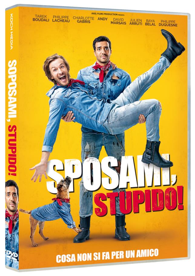 Sposami, Stupido! - Il DVD La copertina del DVD di Sposami, Stupido!