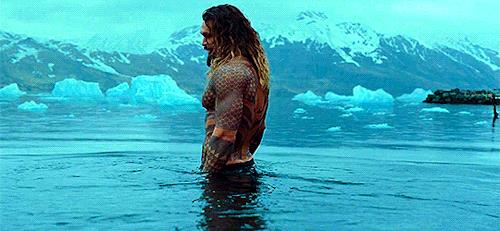 Aquaman Aquaman nell'acqua