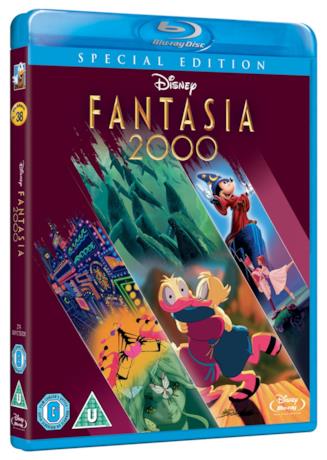 Copertina del Blu-ray di Fantasia 2000 Copertina dell'edizione Blu-ray di Fantasia 2000