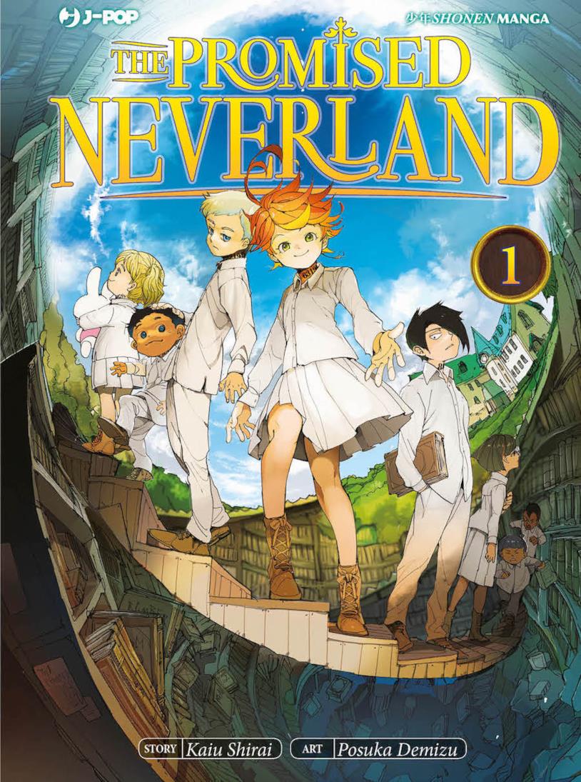 La cover del manga The promised land La copertina di The promised land