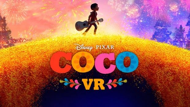 Coco: il nuovo lungometraggio Disney/Pixar in realtà virtuale Poster di Coco VR di Disney e Pixar