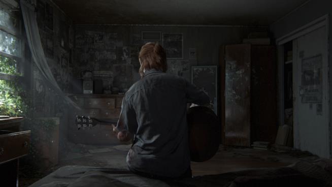 The Last of Us Part II, nuovi indizi sulla trama del sequel Ellie suona la chitarra nel teaser trailer di The Last of Us Part II