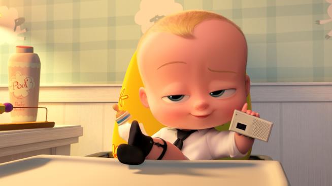 Baby Boss, la recensione: quando il bebè è un piccolo capitalista Baby Boss con un'espressione soddisfatta